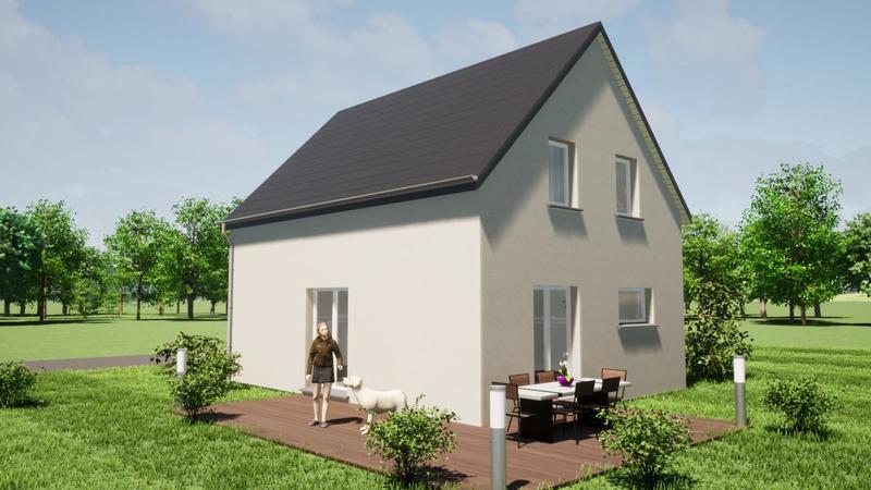 Maison - 90 m² - 5 pièces