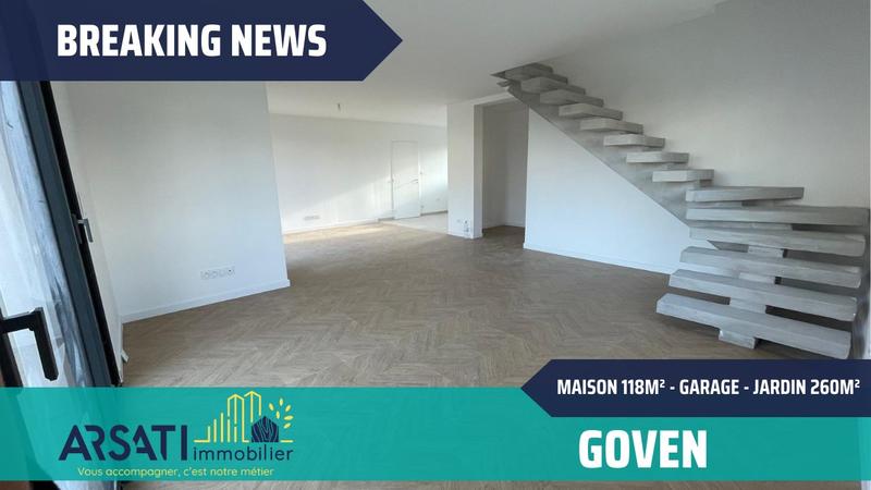 Maison - 118 m² - 6 pièces