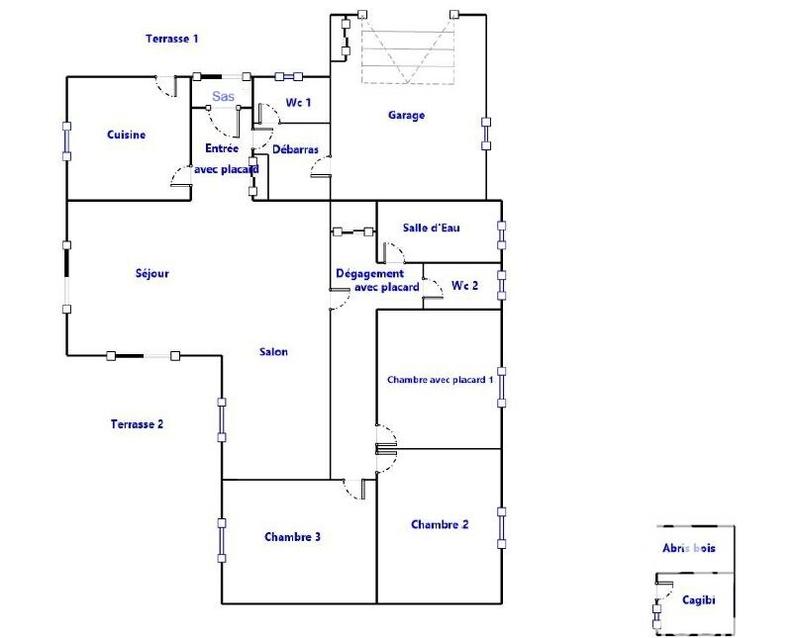 Maison - 133 m² - 4 pièces