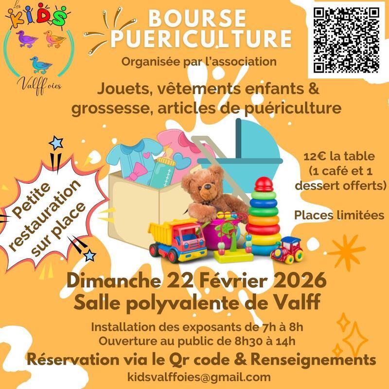 Bourse aux jouets - puériculture