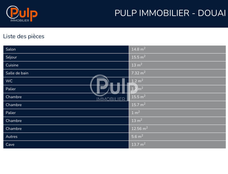 Maison de ville - 107 m² - 6 pièces