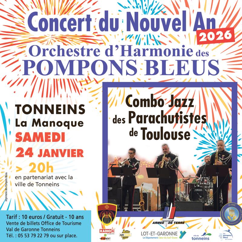 Concert du Nouvel An des Pompons Bleus