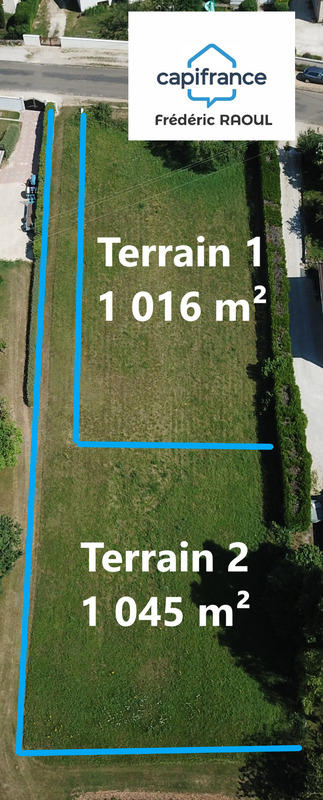 Terrain - 1 045 m²