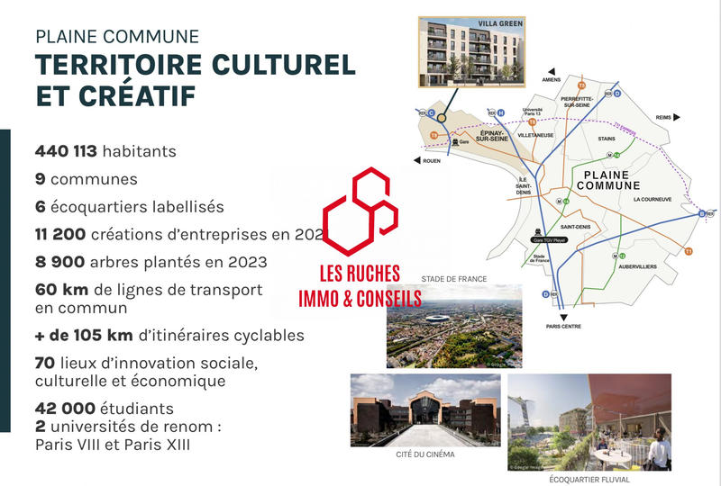 Appartement - 70 m² - 4 pièces