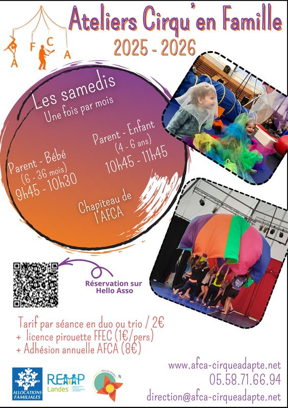Ateliers cirque parents/enfants