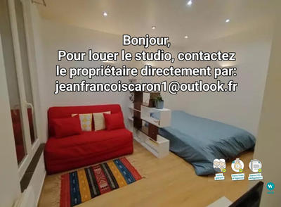 Studio - 26 m² - 1 pièce