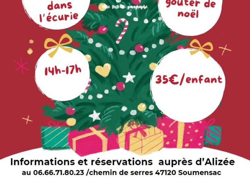 Animations de Noël au écurie de Serres