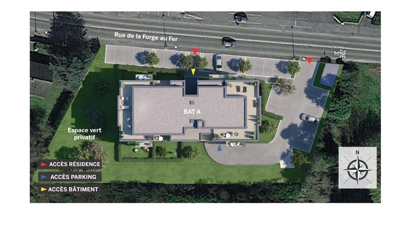 Appartement - 45 m² - 2 pièces