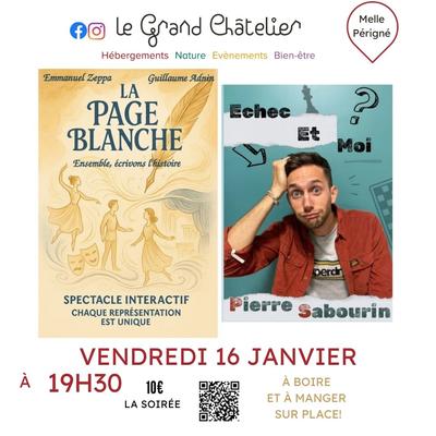 Echec et Moi / la page Blanche