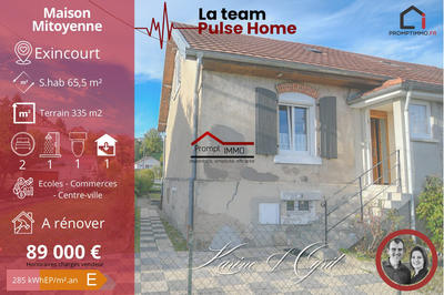 Maison - 68 m² - 4 pièces
