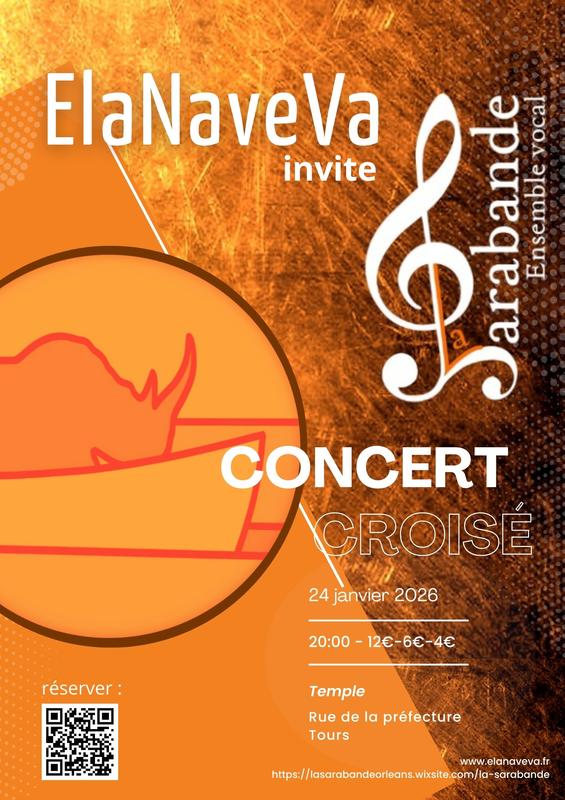 Concert croisé : Choeur Eanaveva et Choeur la Sarabande