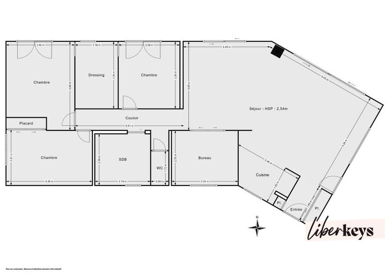 Maison d'architecte - 122 m² - 5 pièces