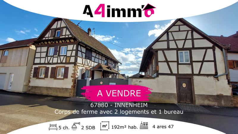 Maison - 132 m² - 5 pièces