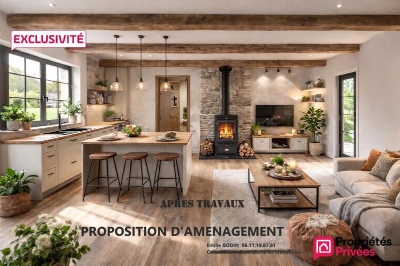 Maison - 63 m² - 4 pièces