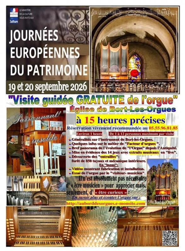 Visite de l'Orgue de l'église Saint-Germain