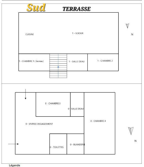 Maison - 185 m² - 5 pièces