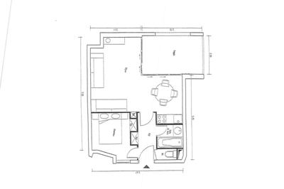 Appartement - 36 m² - 2 pièces