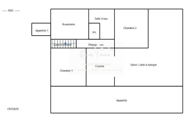 Maison ancienne - 83 m² - 4 pièces