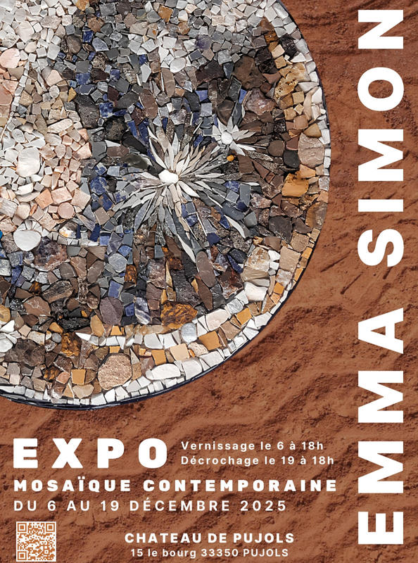 Exposition de mosaïque contemporaine par Emma Simon