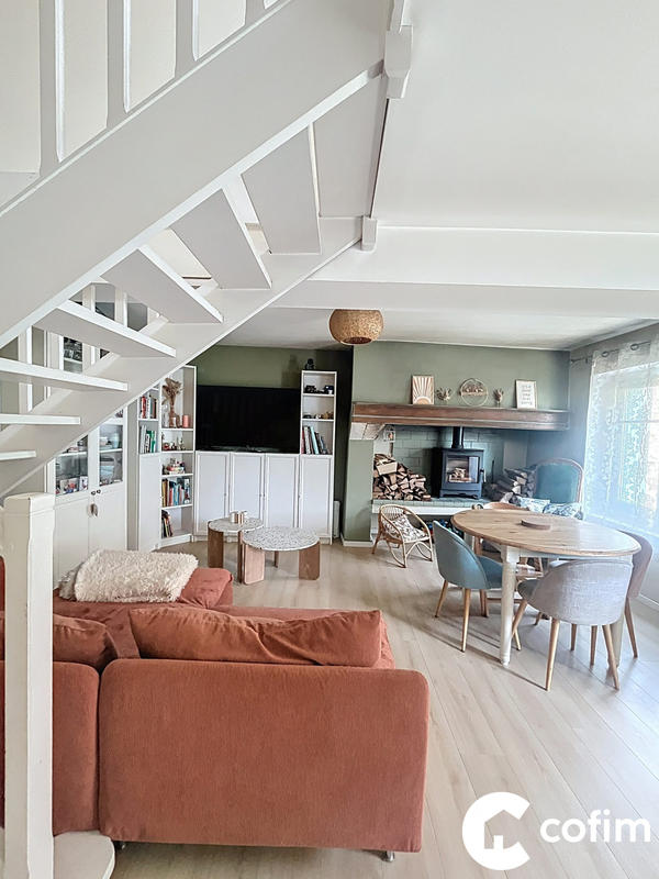 Maison ancienne - 87 m² - 4 pièces