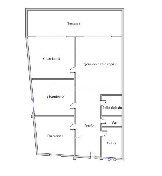 Appartement - 70 m² - 4 pièces