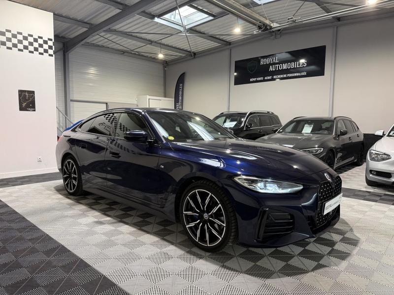 Bmw 430d Série 4 Gran Coupé II (G26) 430dA xDrive 286ch m Sport 60th Tranzanite + Sièges