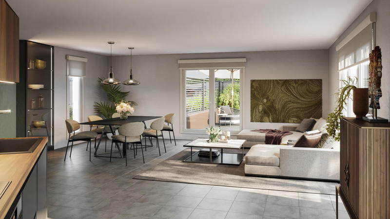 Appartement - 66 m² - 3 pièces