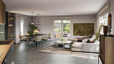 Appartement - 66 m² - 3 pièces