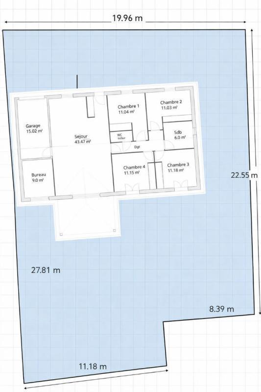 Maison - 110 m² - 6 pièces