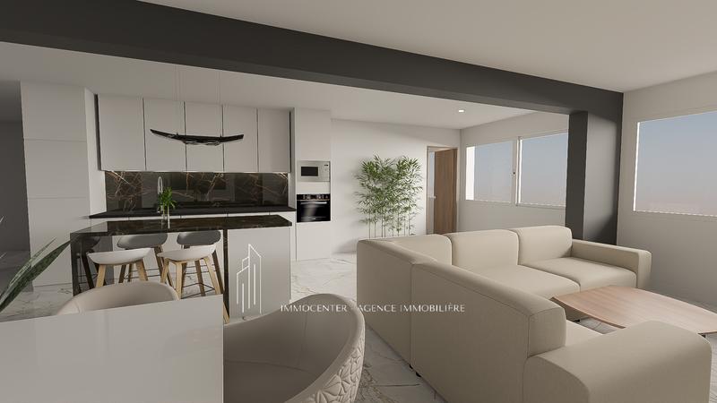 Appartement - 95 m² - 3 pièces