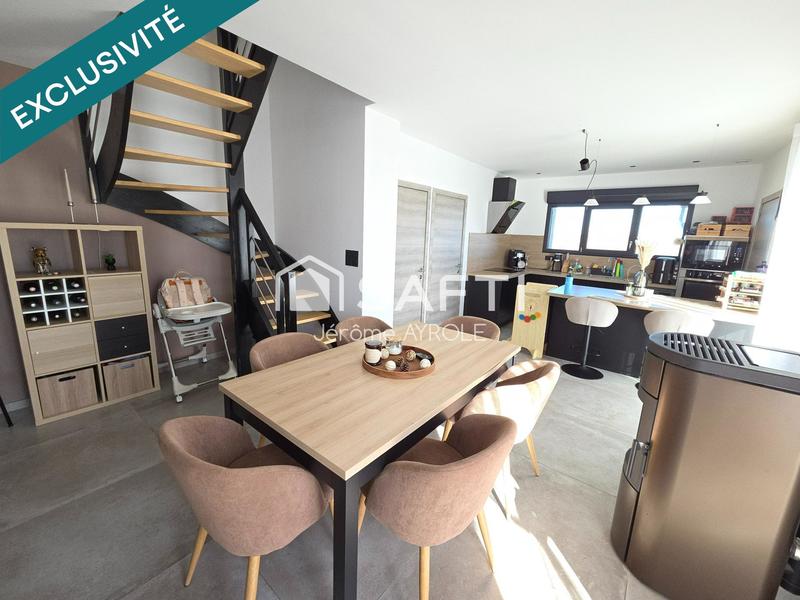 Maison - 115 m² - 5 pièces