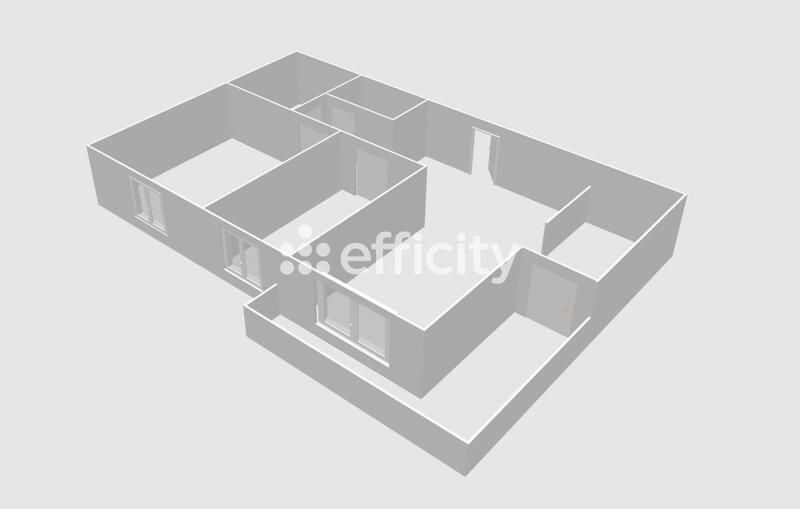 Appartement ancien - 65 m² - 3 pièces