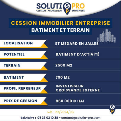 Local commercial - 790 m² - 4 pièces