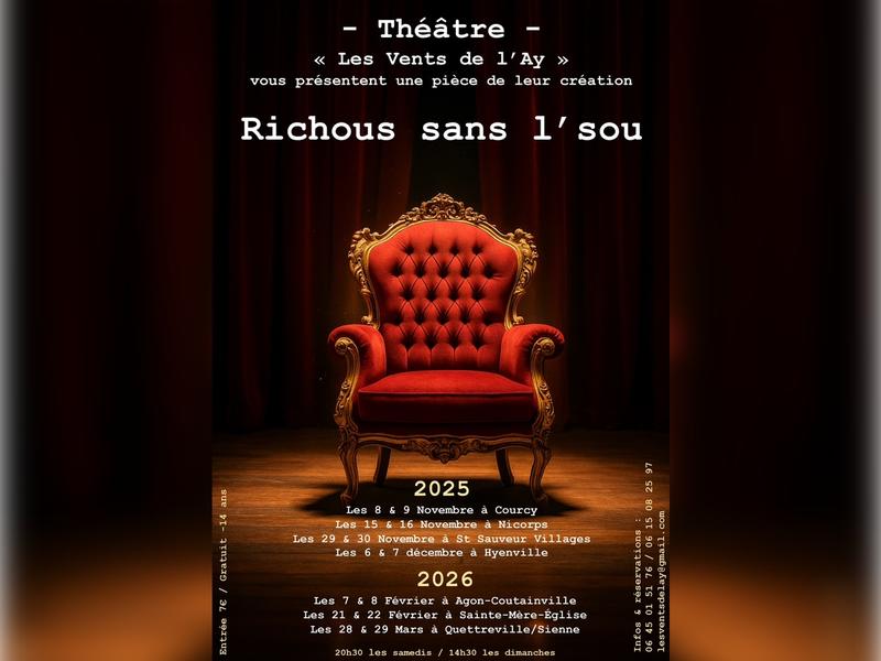 Théâtre "Richous sans l'sou"
