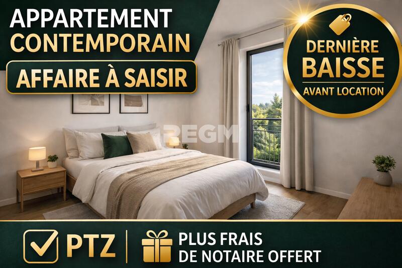 Appartement - 60 m² - 3 pièces