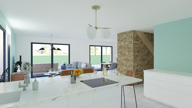 Maison - 105 m² - 4 pièces