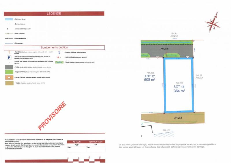 Terrain constructible - 364 m²
