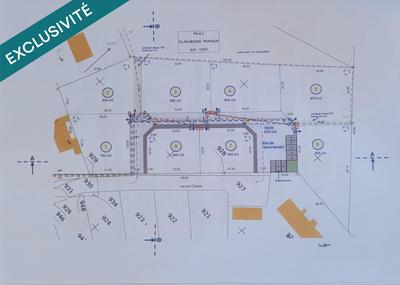 Terrain - 905 m²