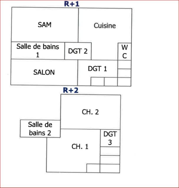 Appartement - 130 m² - 7 pièces