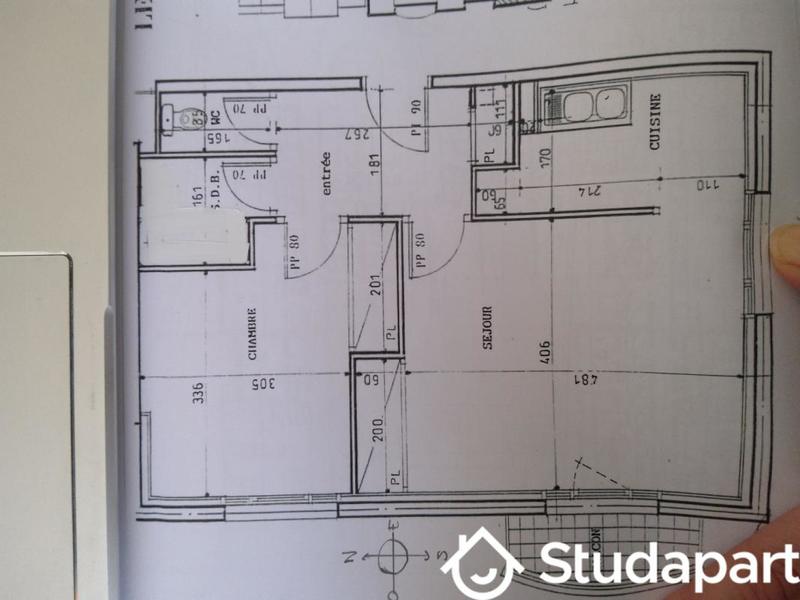 Appartement - 48 m² - 2 pièces