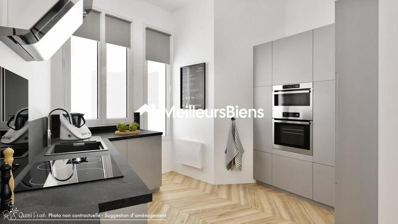 Appartement ancien - 100 m² - 4 pièces