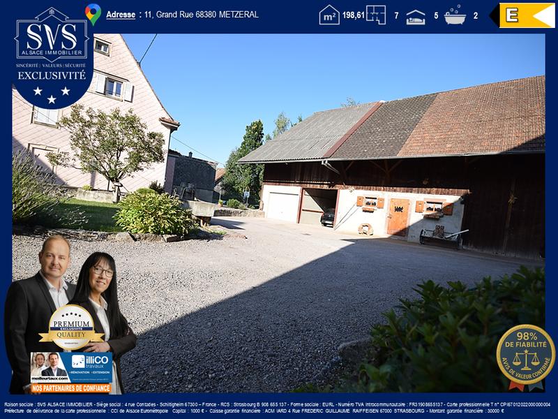 Maison - 199 m² - 7 pièces