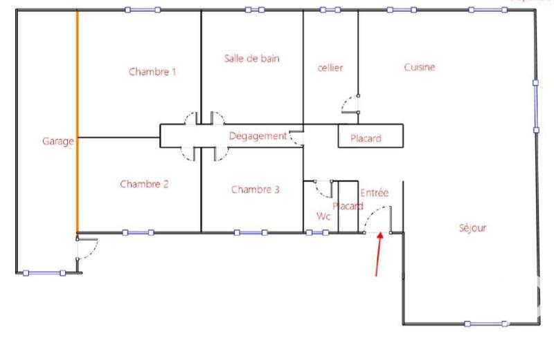 Maison - 129 m² - 4 pièces