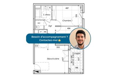 Appartement - 62 m² - 3 pièces