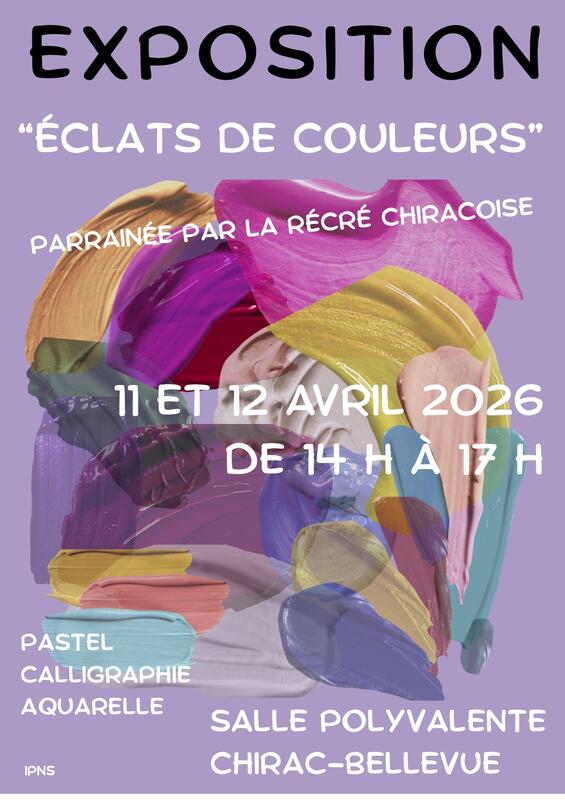 Exposition de peinture : Eclats de Couleurs