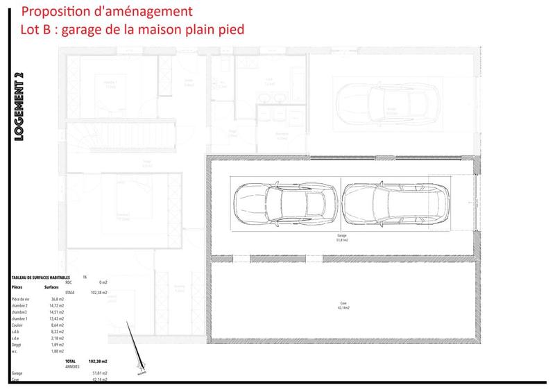Maison - 105 m² - 4 pièces