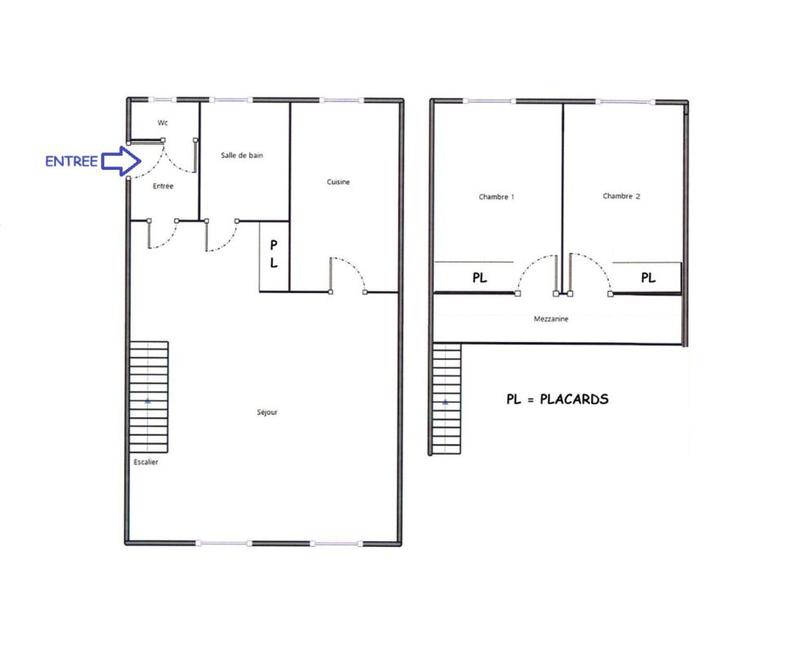 Appartement - 66 m² - 3 pièces