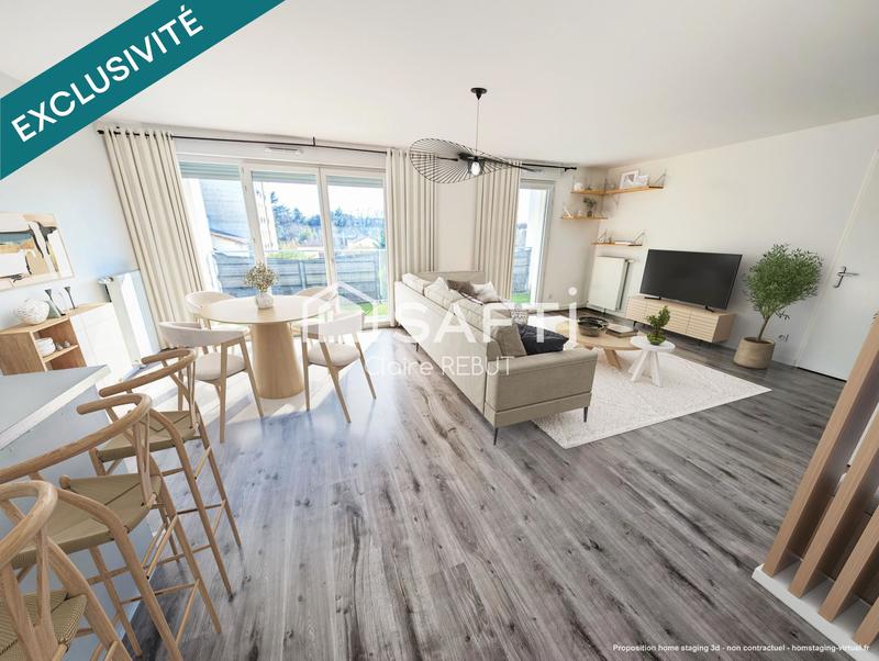 Appartement - 80 m² - 4 pièces