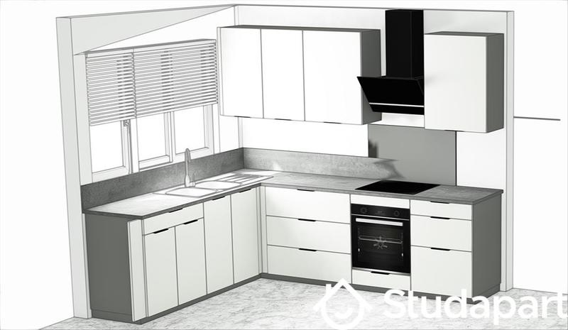 Chambre - 10 m² - 1 pièce