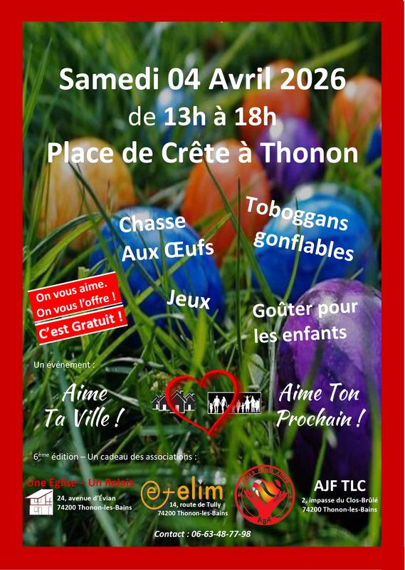 Chasse aux Oeufs - Evénement récréatif